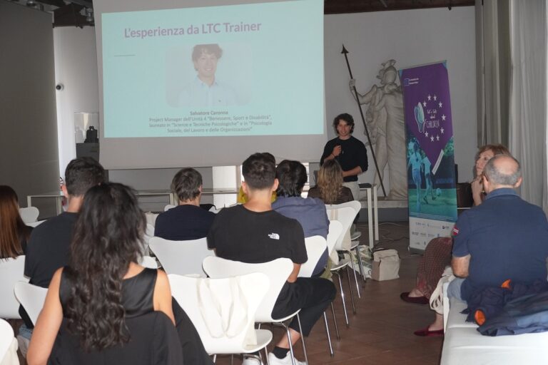 Participants in the round table discussion in Italy.